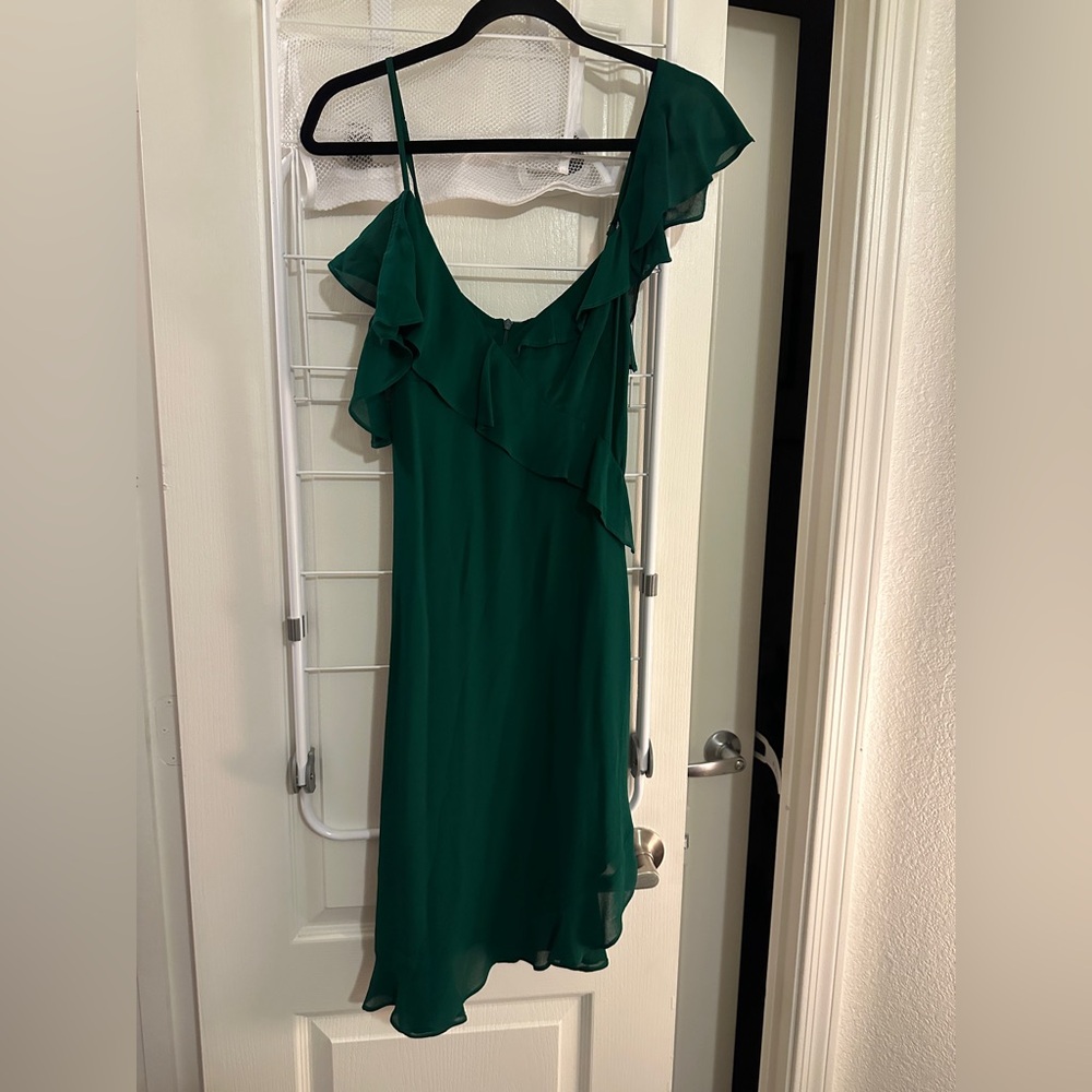 Reformation Adora Ruffle Dress - Picture 2 of 6